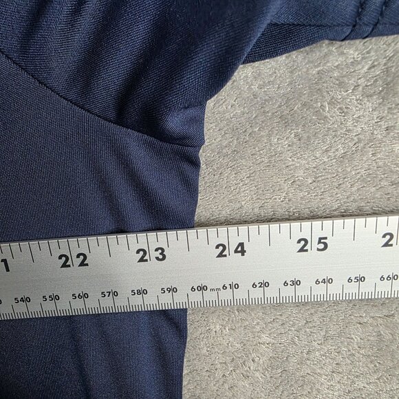 Mens C Buk Cutter & Buck Blue Polo Shirt Short Sleeve 100% Polyester Size XL - Picture 7 of 9